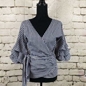 Forever 21 wrap shirt